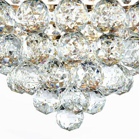 Хрустальная потолочная люстра Maytoni Gala DIA783-CL46-6-G